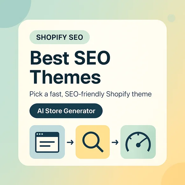 Comparison of SEO-friendly Shopify themes on desktop and mobile